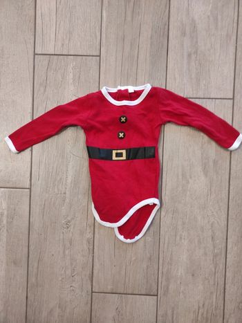 Body de Noël mixte 12/18 mois (80cm)
