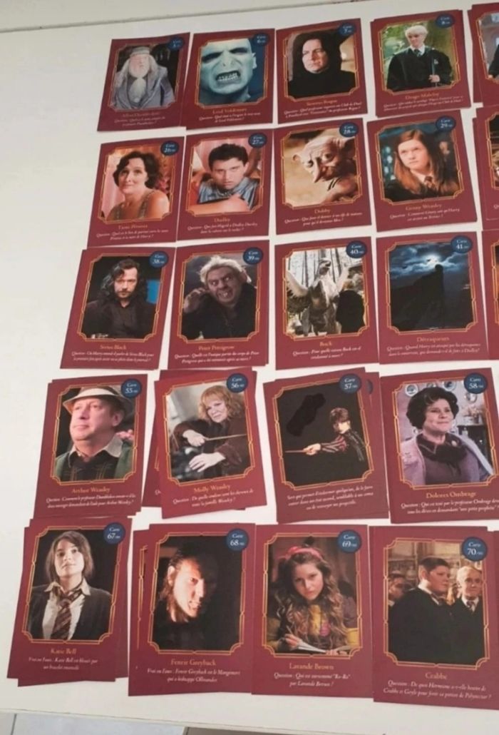 Cartes Harry Potter - photo numéro 2
