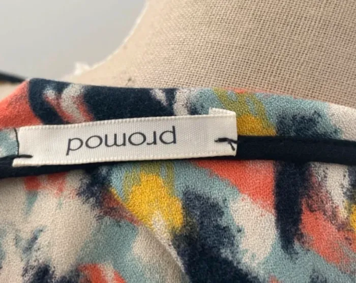 Promod robe tunique multicolore Taille M/38 Très bon état Robe casual - photo numéro 2