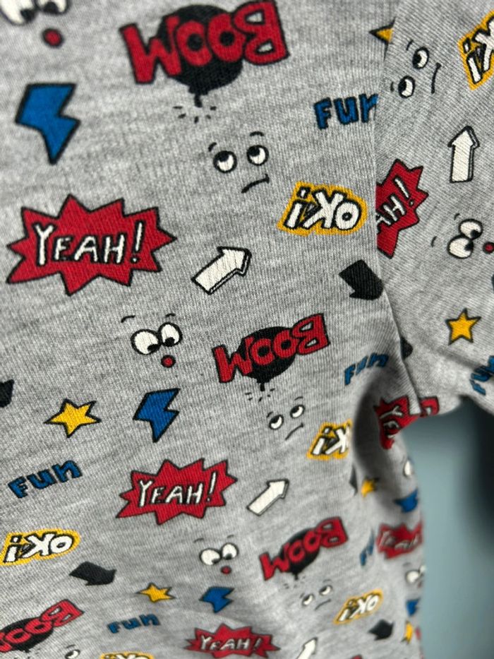 Tee shirt manches longues gris orchestra,12 mois - photo numéro 8