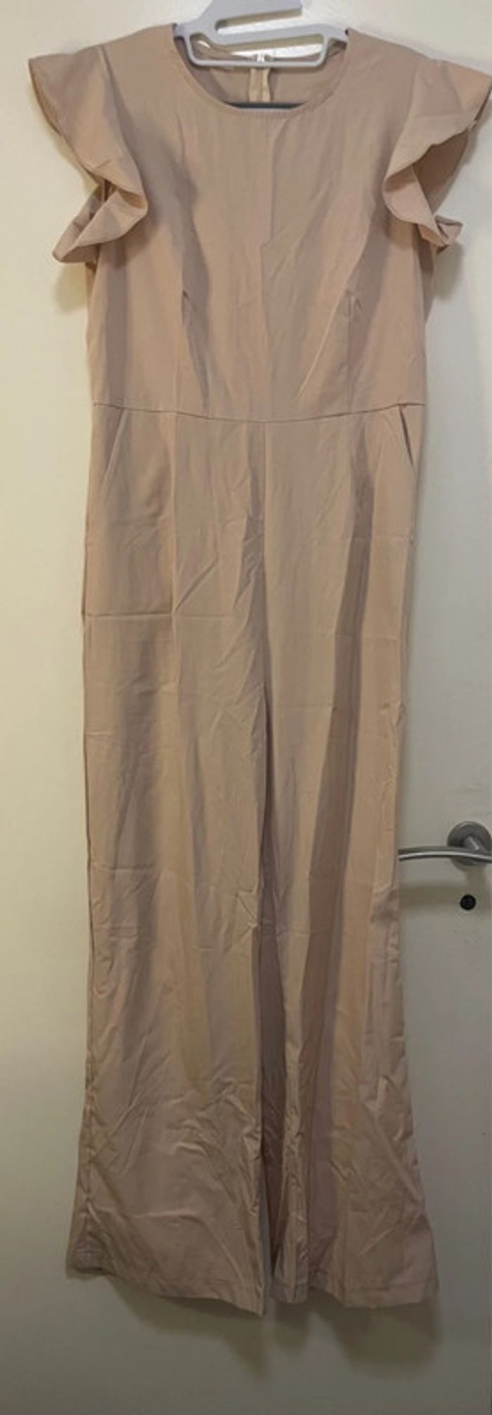 Combinaison femme beige