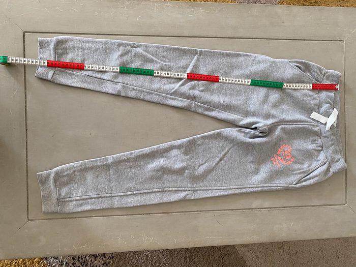 Pantalon jogging gris clair La Redoute R Teens 14 ans - photo numéro 11
