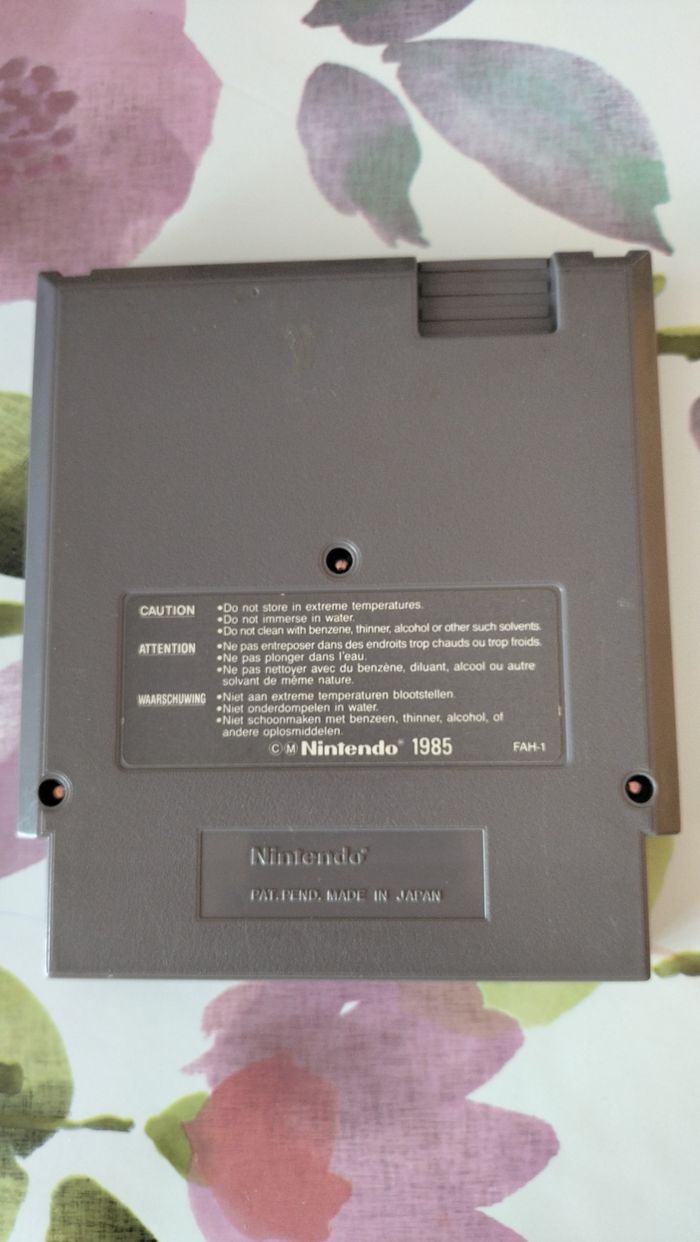 Jeu Nintendo NES Aladdin - photo numéro 2