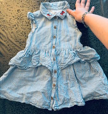 Robe rayé / 23 mois