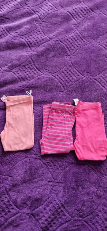 Lot de 3 leggings pour fille taille 92cm
