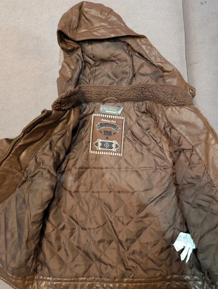 Blouson simili cuir - photo numéro 9