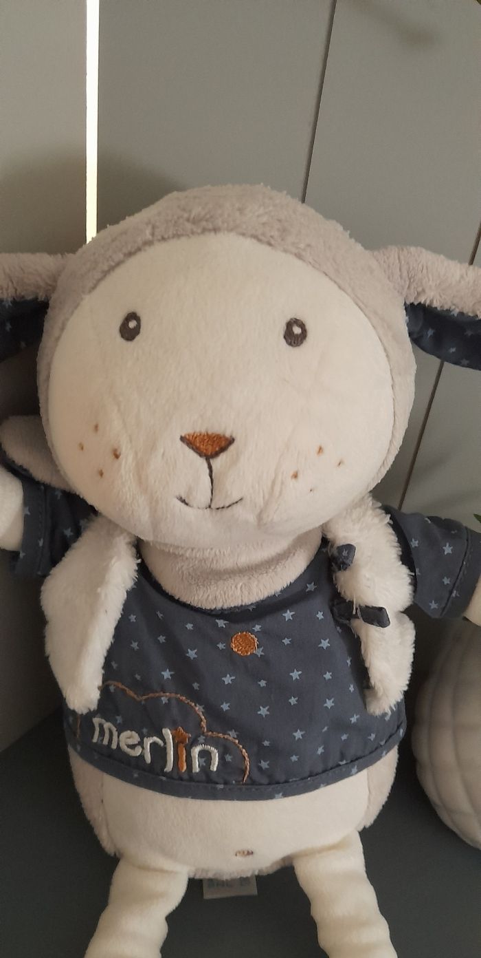 Mouton merlin sauthon 38 cm - photo numéro 2