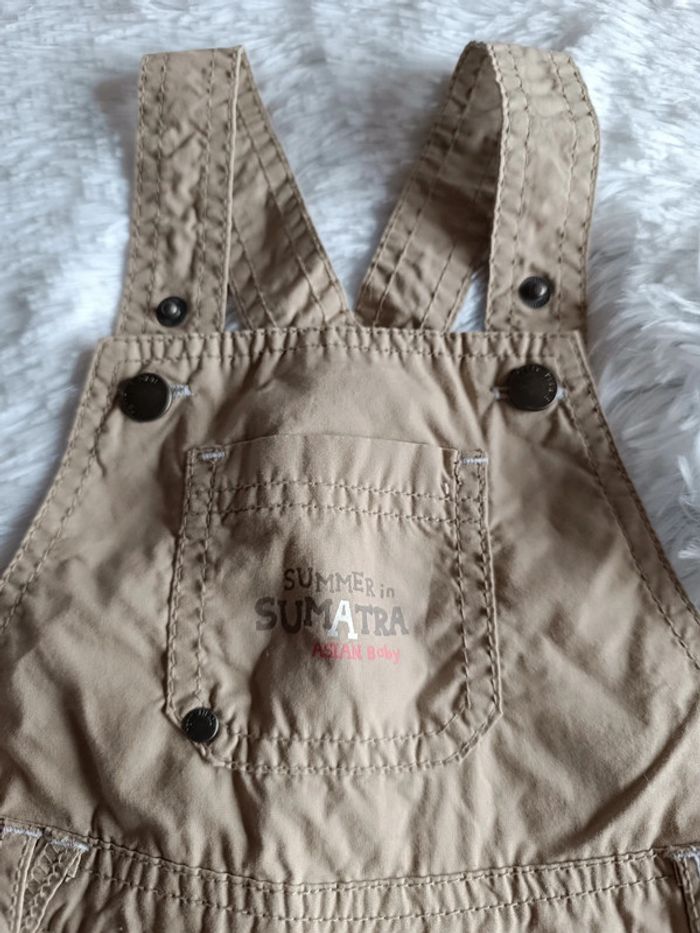 Salopette beige T. 18 mois Gemo Baby - photo numéro 3