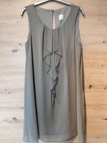 Robe beige camaïeu