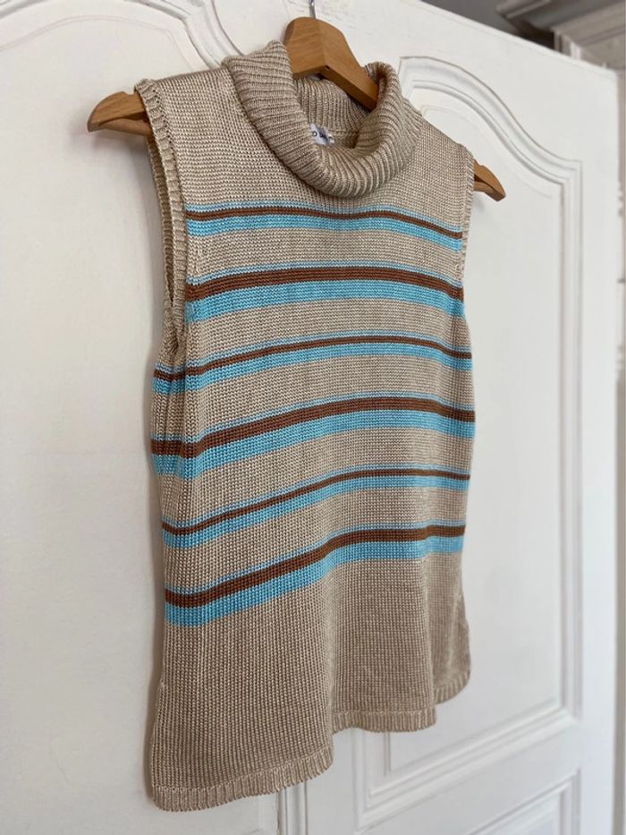 Top sans manches en viscose Gérard Darel taille 3 (42) - photo numéro 2