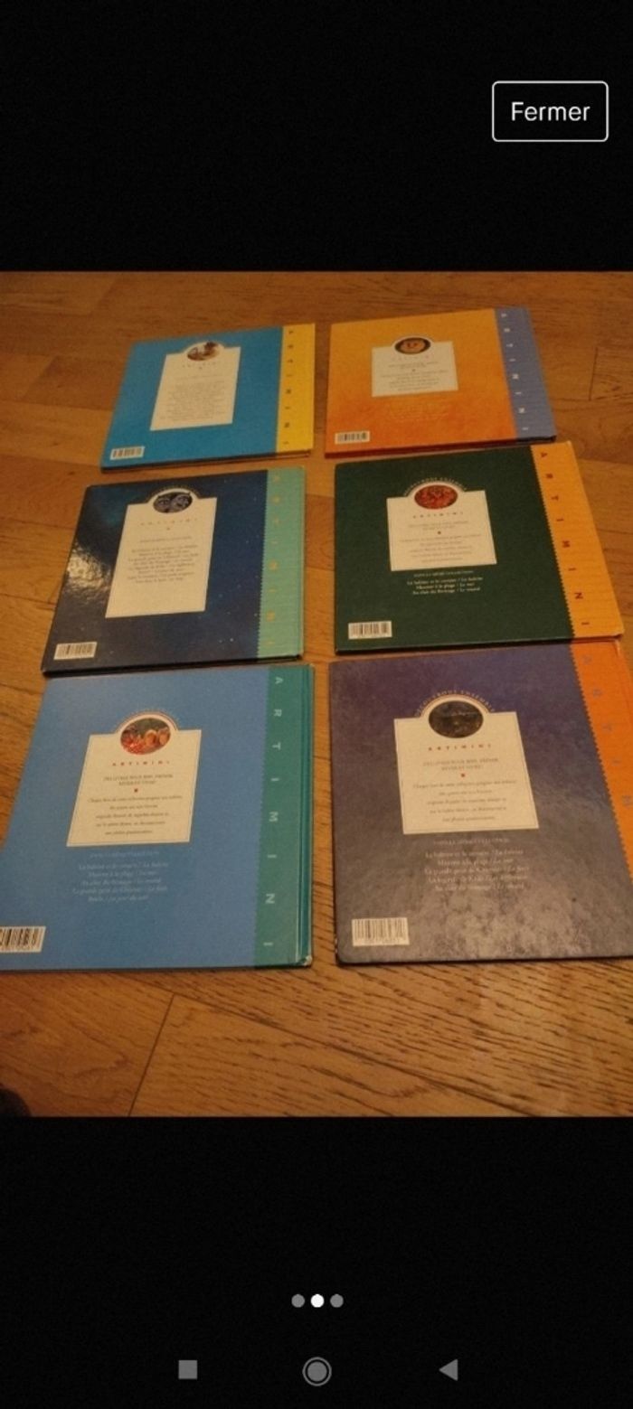 Lot de livres