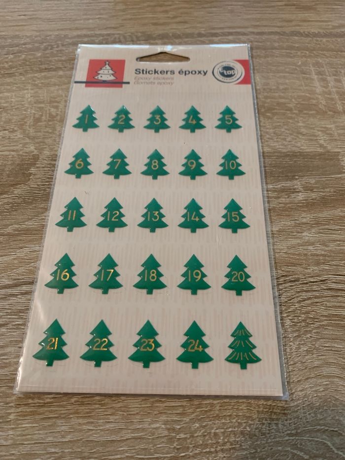 Lot de stickers de Noël - photo numéro 3