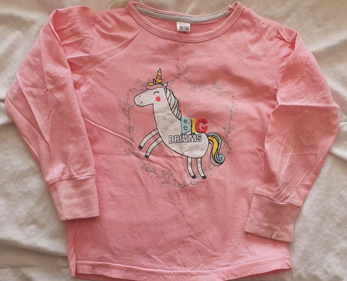 Haut de pyjama fille 4-5 ans 98-104 cm / Zeeman