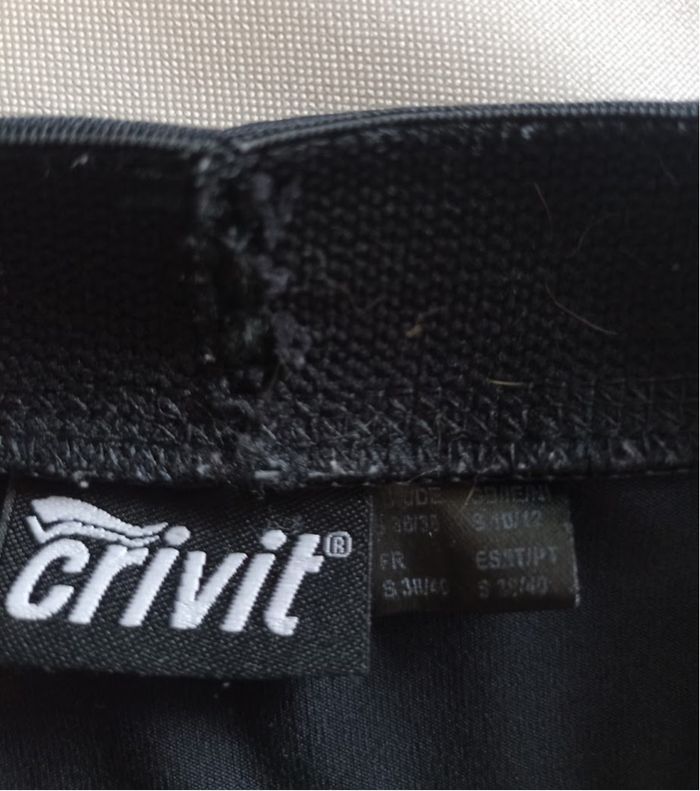 Legging de sport Crivit avec empiècements mesh - photo numéro 3