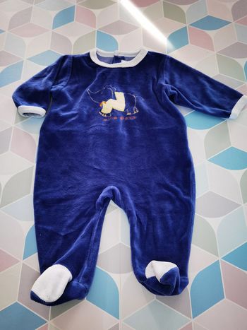 D3590 - pyjama garçon 6 mois