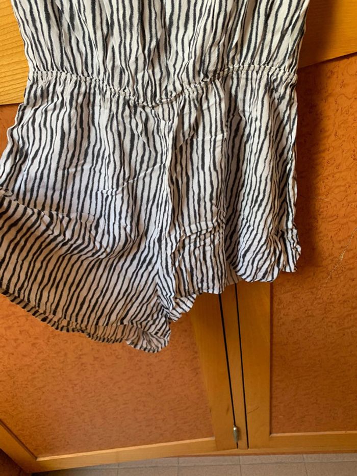 Combishort bustier motif zèbre - photo numéro 7