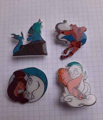 Broche disney hercule 5€ piece