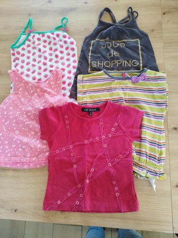 Lot 5 tee shirt manche courte