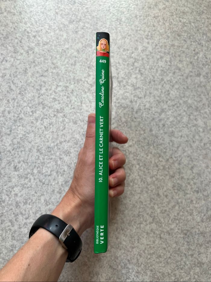 Alice et le carnet vert ~ Caroline Quine (1€80) - photo numéro 3