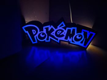 Lampe pokemon 3D led lumineuse neuve 
