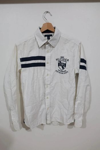 C53 chemise blanc Tommy Hilfiger 16-18 ans