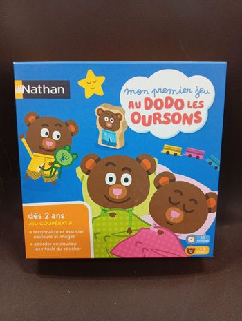 Jeu société Au Dodo les Oursons