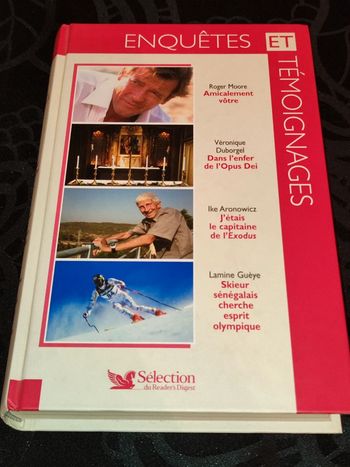 Livre enquêtes et témoignages