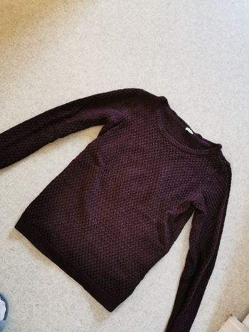 Pull bordeaux