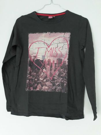 T-shirt manches longues 12 ans Kiabi