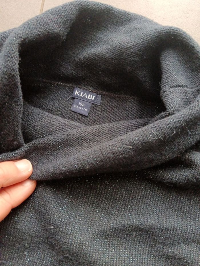 Pull léger col roulé 10 ans kiabi - photo numéro 3