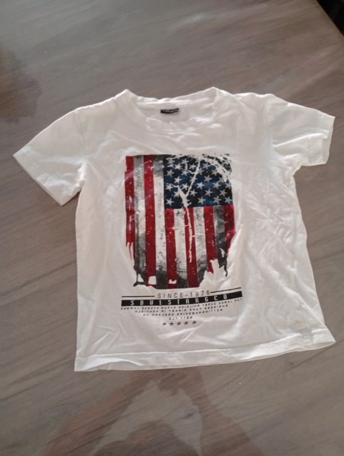 T-shirt américain garçon 8 ans