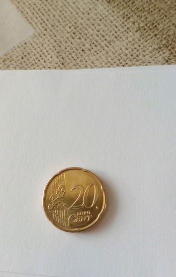Pièce 20 centimes d'euro de Joséphine Baker rare 2024