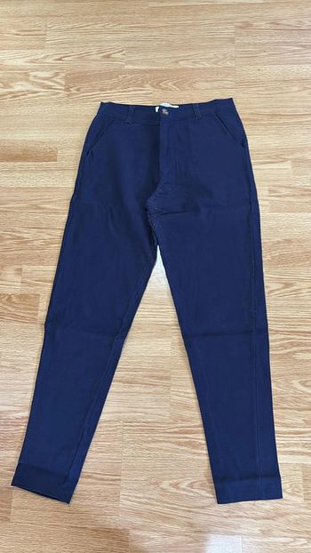 Pantalon chino Frilivin Bleu marine