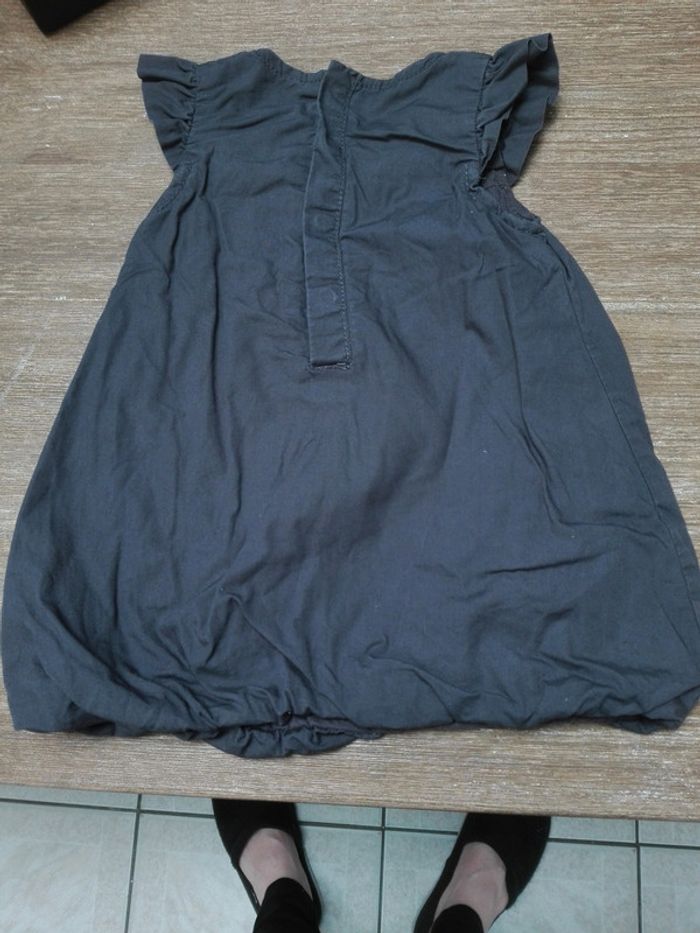 Robe boule bébé fille 6 mois kiabi gris anthracite - photo numéro 2