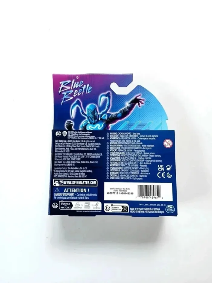 Figurine DC Comics Blue Beetle mode hero - photo numéro 2
