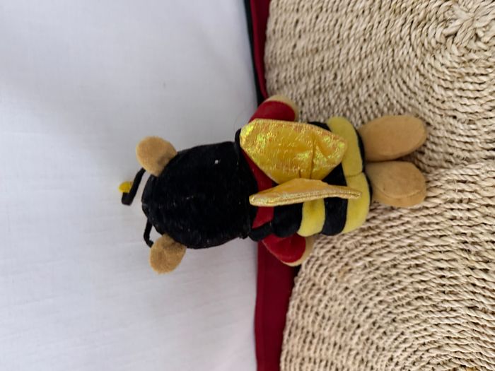 Doudou Winnie l Ourson Abeille Bumble Bee Pooh Walt Disney - photo numéro 2