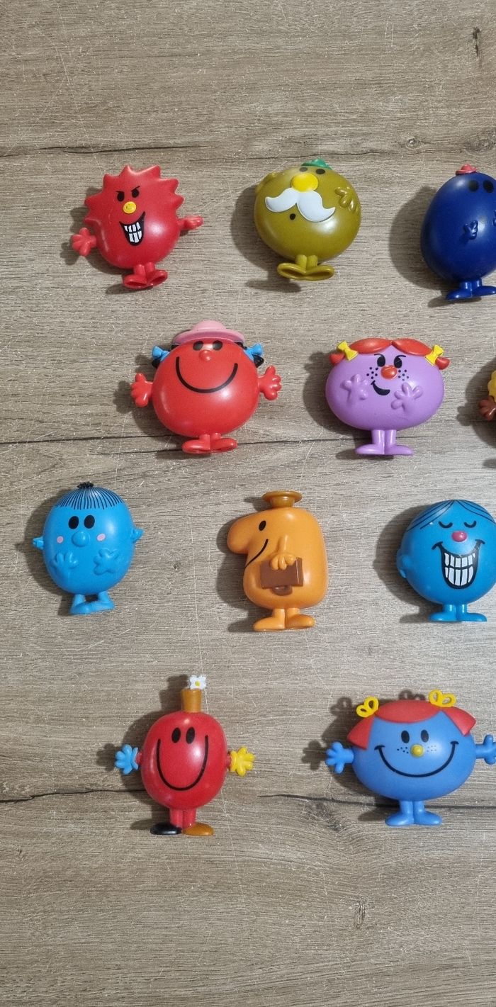 Lot figurines Monsieur Madame - photo numéro 2