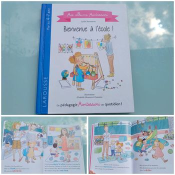 Mes albums Montessori 🏫 Bienvenue à l'école 🚸