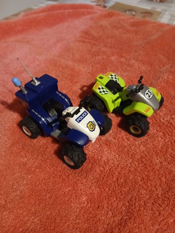 Deux quads playmobil - photo numéro 4