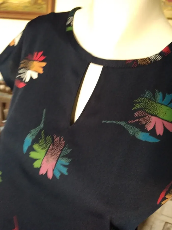 Robe vintage printemps été dress retro - photo numéro 2
