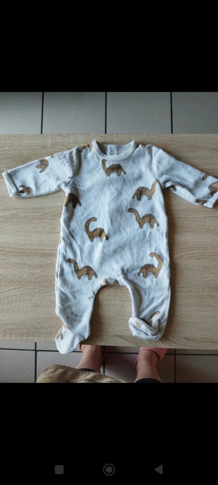 Lot 3 pyjama bébé 3 mois - photo numéro 4