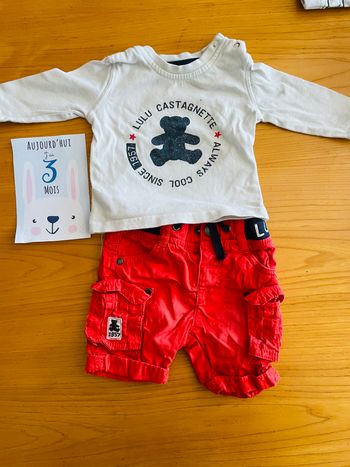 Ensemble lulu castagnettes