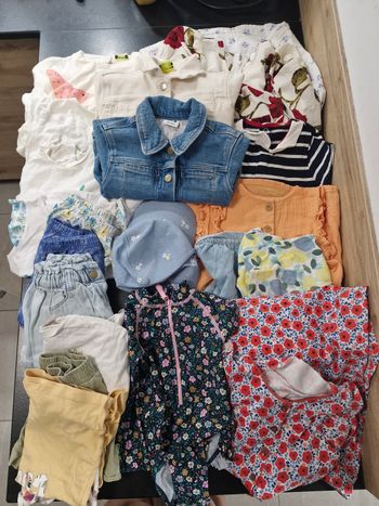 Beau lot complet été fille taille 24 mois - TAO