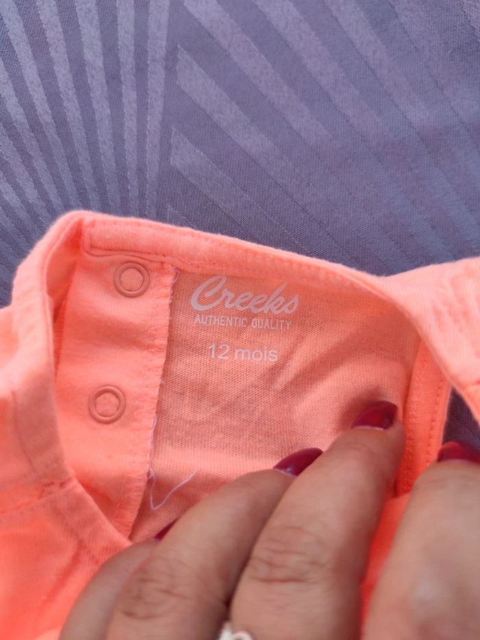 Débardeur creeks orange fluo - photo numéro 3