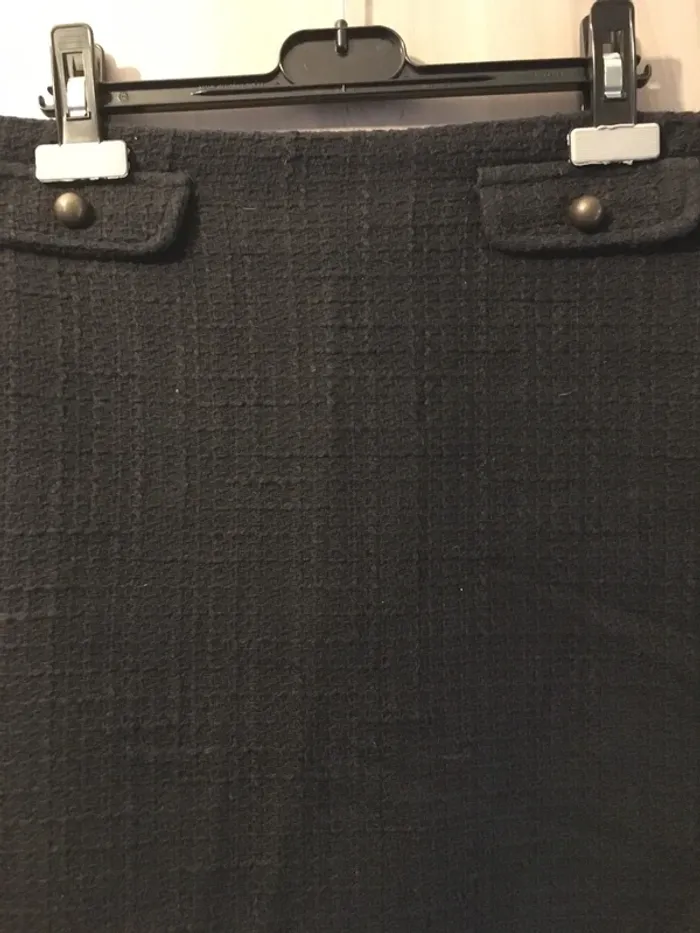 Jupe courte noire camaïeu T.36 - photo numéro 3