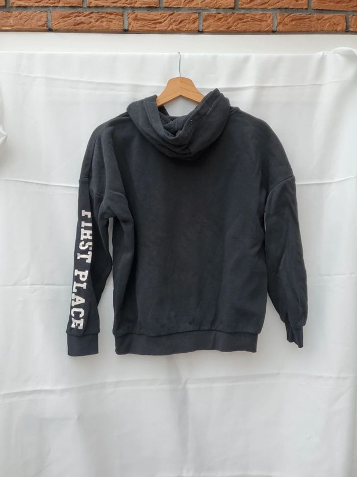 Sweat noir 11 à 12 ans Kiabi - photo numéro 4