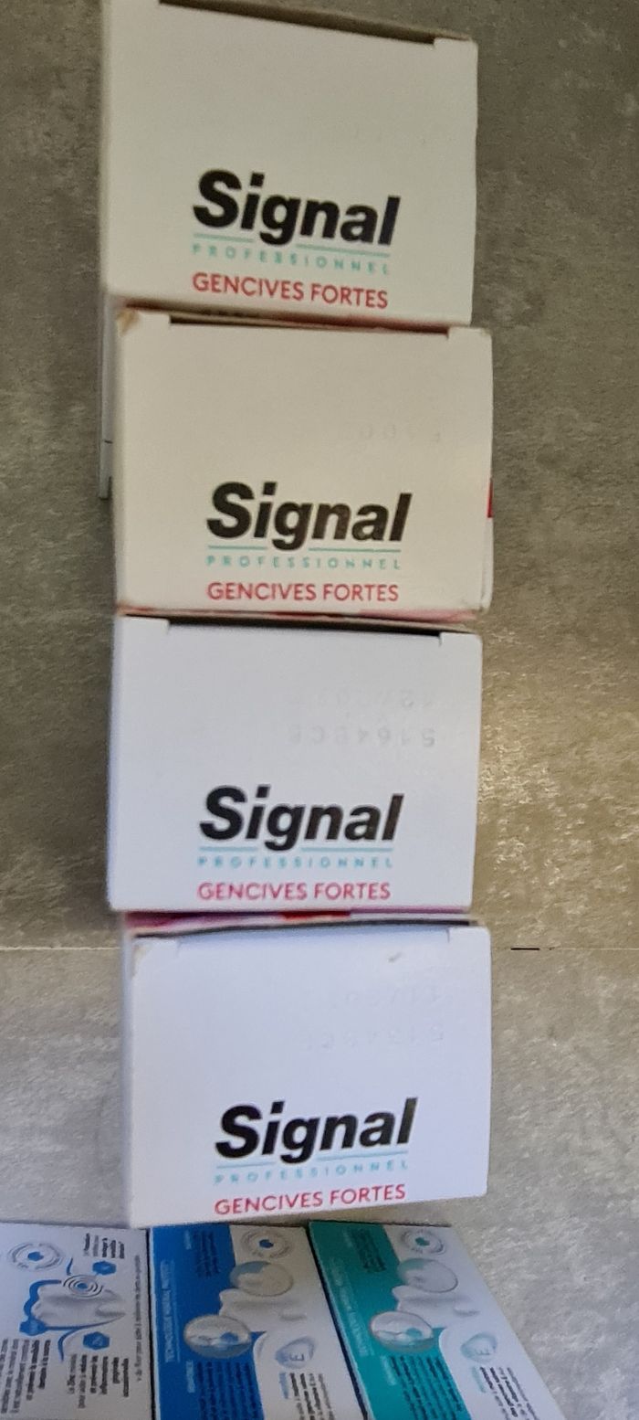 Lot de 4 dentifrices signal gencives fortes - photo numéro 2