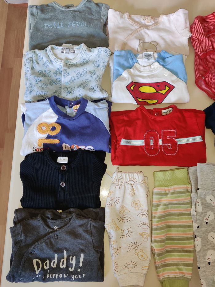 Lot vêtements bébé garçon - photo numéro 2