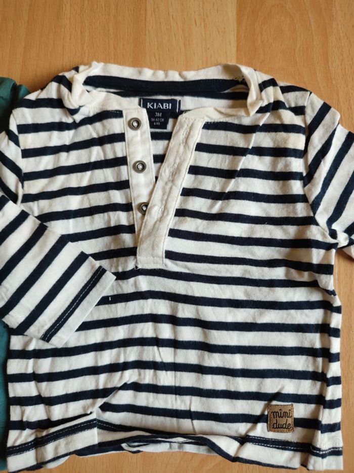 Lot 10 t-shirts / débardeurs été Kiabi en 3M - photo numéro 10