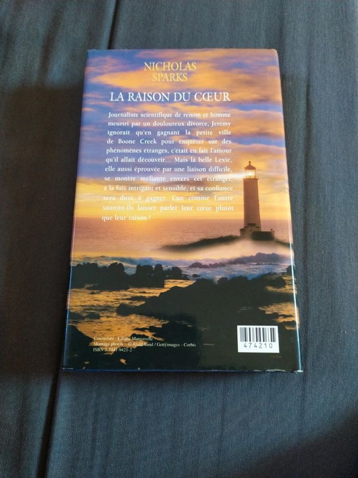 La raison du cœur de Nicholas Sparks - photo numéro 2